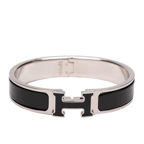 hermes clic clac bracelet black|Hermes clic clac bracelet new.